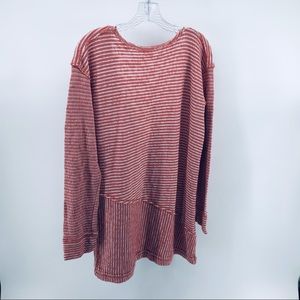 Free People stripped knit tunic